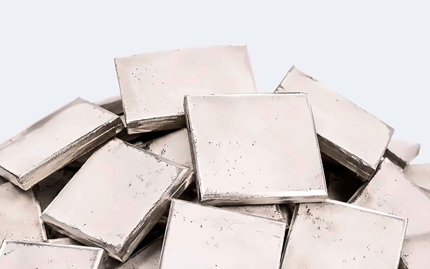 Nickel cathodes as supplied