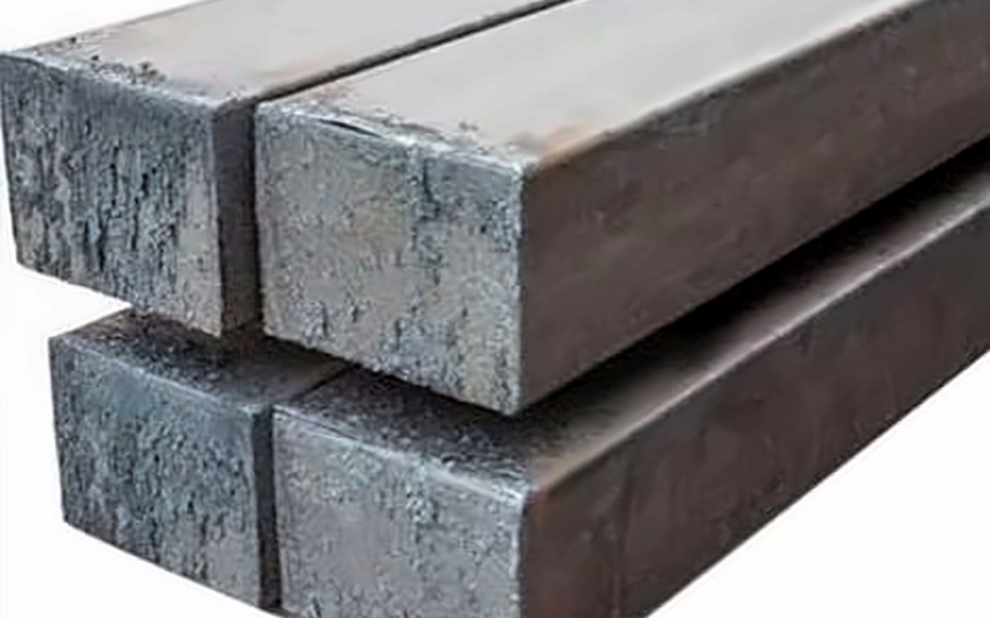 Pure iron billet as supplied
