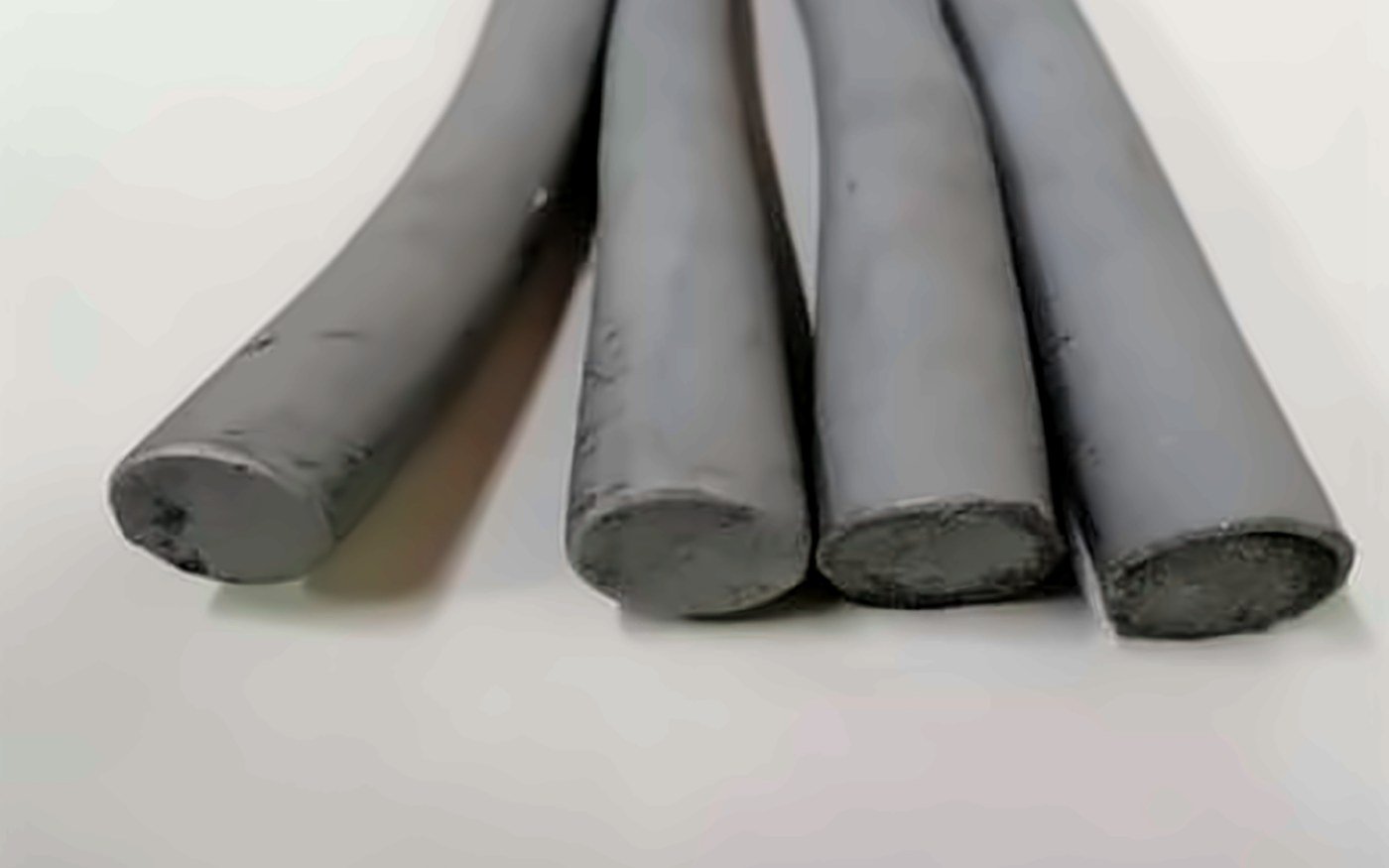 Sintered molybdenum bar as supplied